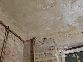 Штукатурка и шпаклевка потолка