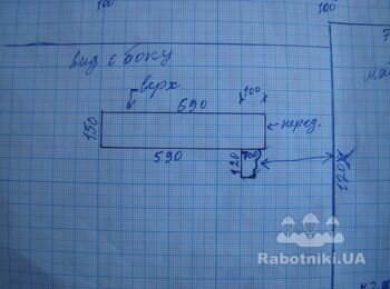 Камінна Полиця виготовлення для замовника .