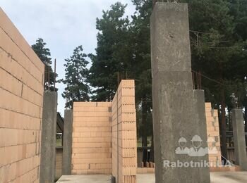 Монолитное перекрытие залит