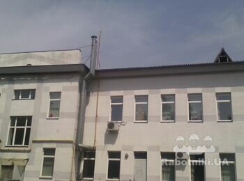 Ремонт фасада двухэтажного офисного здания