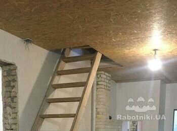 Монтаж вагонки на потолок
