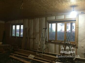 Монтаж вагонки на потолок