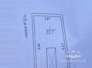 Ремонт гаражу 24кв.м.