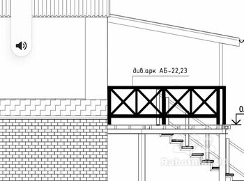 Зварити перила на терасу і обшити деревом терасу і сходи
