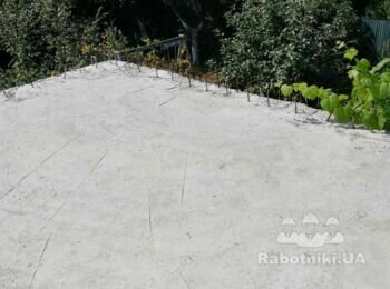 Заливка поясу над 1 поверхом