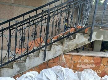 Фасадна армування і обробка баранчиком балкона 1 пов