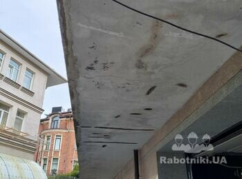 Фасадна армування і обробка баранчиком балкона 1 пов