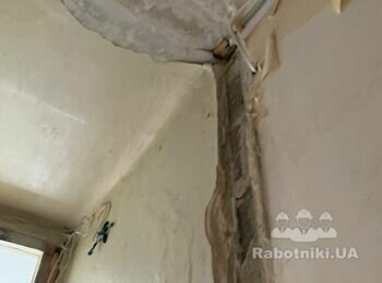 Шпаклёвка стен и потолка