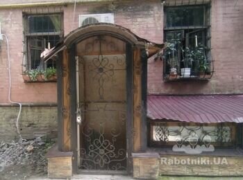 Оформить и переделать входную группу