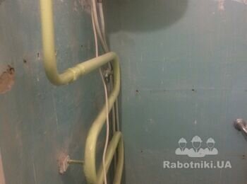 Комплекс работ по разводке с/у+кухня