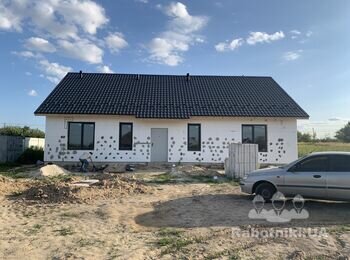 Армирование пенополистирола( сетка плюс шпаклевка), 160 кВ.м.