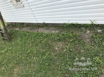 Залити вимощення на стару, будинок 620:110 см