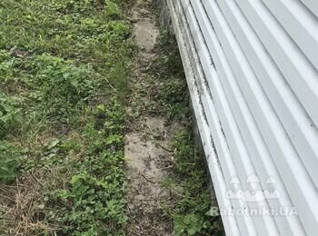 Залити вимощення на стару, будинок 620:110 см