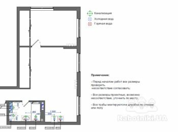 Сантехнические работы в квартире