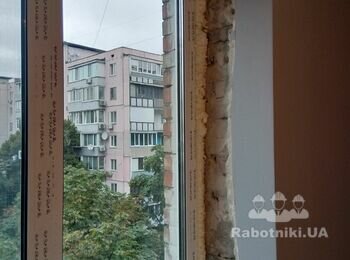 Откосы после замены 1вікна