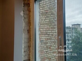 Откосы после замены 1вікна