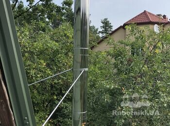 Удлинить дымоход буржуйки