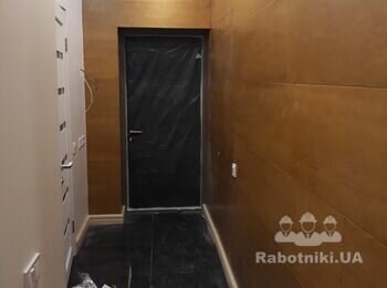 Отделка стены фанерой (декоративная)