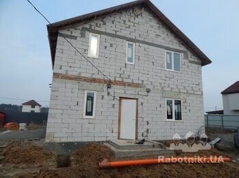 Фасад 220 м2.