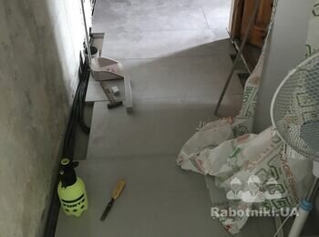 Цементного-пісочна стяжка підлоги 25 кв. м.