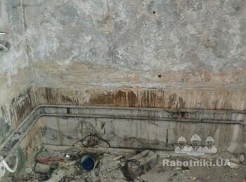Разводка водопроводных и канализационных труб