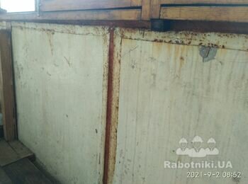 Внутренняя обшивка балкона деревянной вагонкой (около 15 кв.м)
