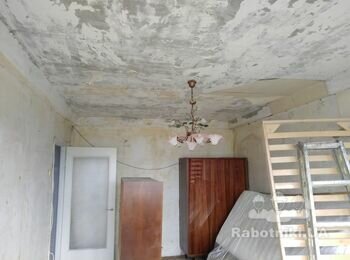 Покрасить потолок в комнате, 19 м/кв