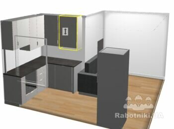 Зібрати і встановити кухню / техніку