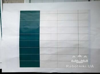 Укладання плитки СУ + веранда = близько 85м2.
