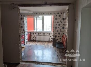 Укоси і підлога в арці / порталі