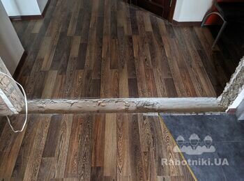 Укоси і підлога в арці / порталі
