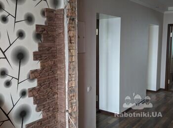 Укоси і підлога в арці / порталі