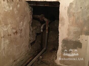 Монтаж гипсокартона, покраска помещения (частично)