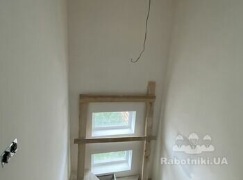 Покраска потолка и стен 150кв м