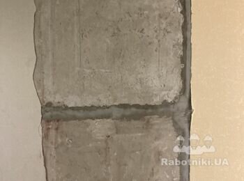 Стяжка, монтаж перегородки и мелкие работы