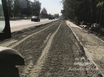 Укладка 1200 кв.м. тротуарной плитки. Парковка