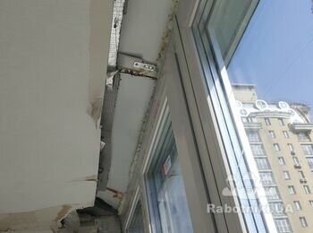 Откосы из гипсокартона на металлический профиль