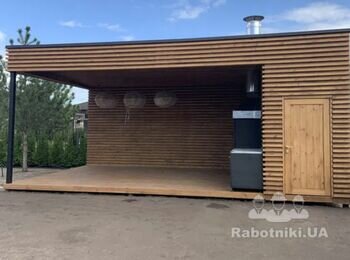 Строительство беседки