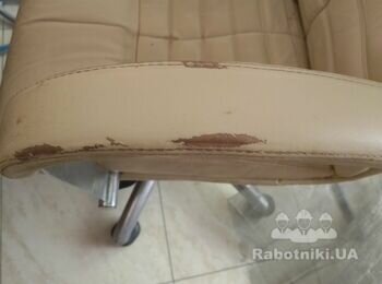Замена/реставрация ткани на кресле