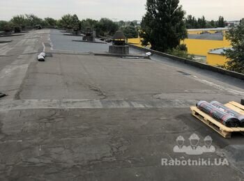 Укладка рубероида