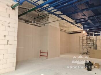 Малярные работы в комплексе 500м.кв.