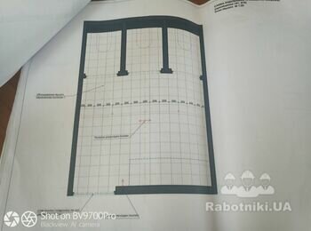 Плитка 250 м2 , пол стени - офис , санузлы