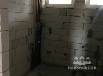Плиточник. Укладка плитки грес 37 м2.