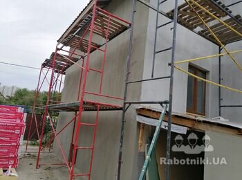 Укладка фасадной клинкерной плитки 150 м2