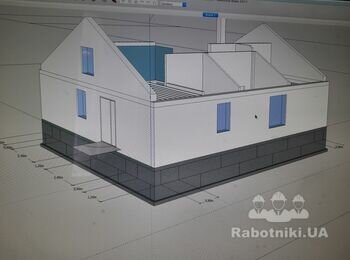 Змонтувати блоки ФБС (44 метри погоних)
