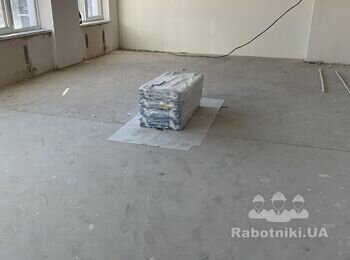 Укладка линолеума 2000м2 100грн м2 с подготовкой