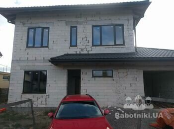 Утепление 100 пенопластом около 280 квадрате (без материалов)