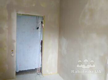 Финишная шпаклёвка стен и гипсокартонового потолка