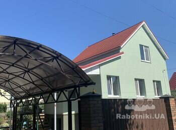 Устройство кровли битумной черепицей 100м2