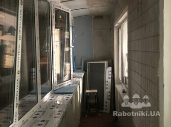 Ремонт балкона 7 кв.м.